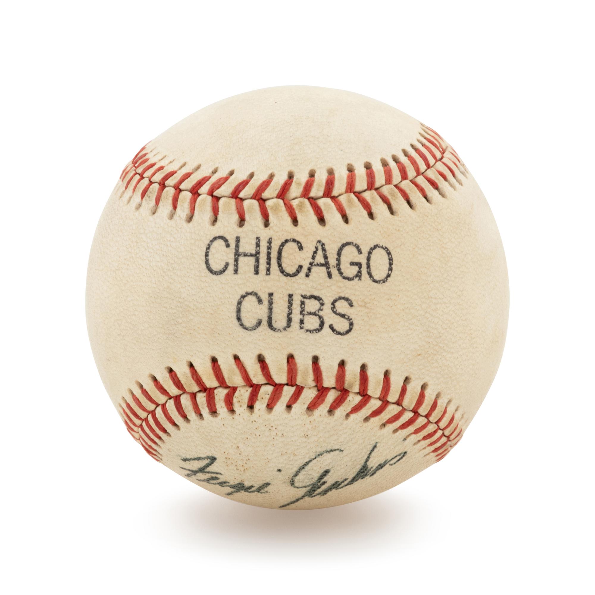 Two 1960s Chicago Cubs Signed Baseballs,