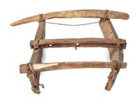 Inupiat Child's Walrus Ivory Sled