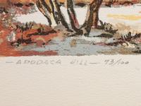Five Works: October Color , edition 96/130; Lodge Pole Pine , edition 44/125; Apodaca Hill , edition 73/100; Cloud Shadows , edition 77/140; Stoney Creek , edition 68/130