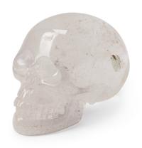 A Carved Rock Crystal Skull