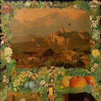 A Victorian Decoupage Four-Panel Floor Screen