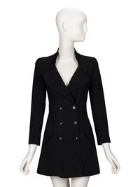Chanel, Black Blazer Minidress
