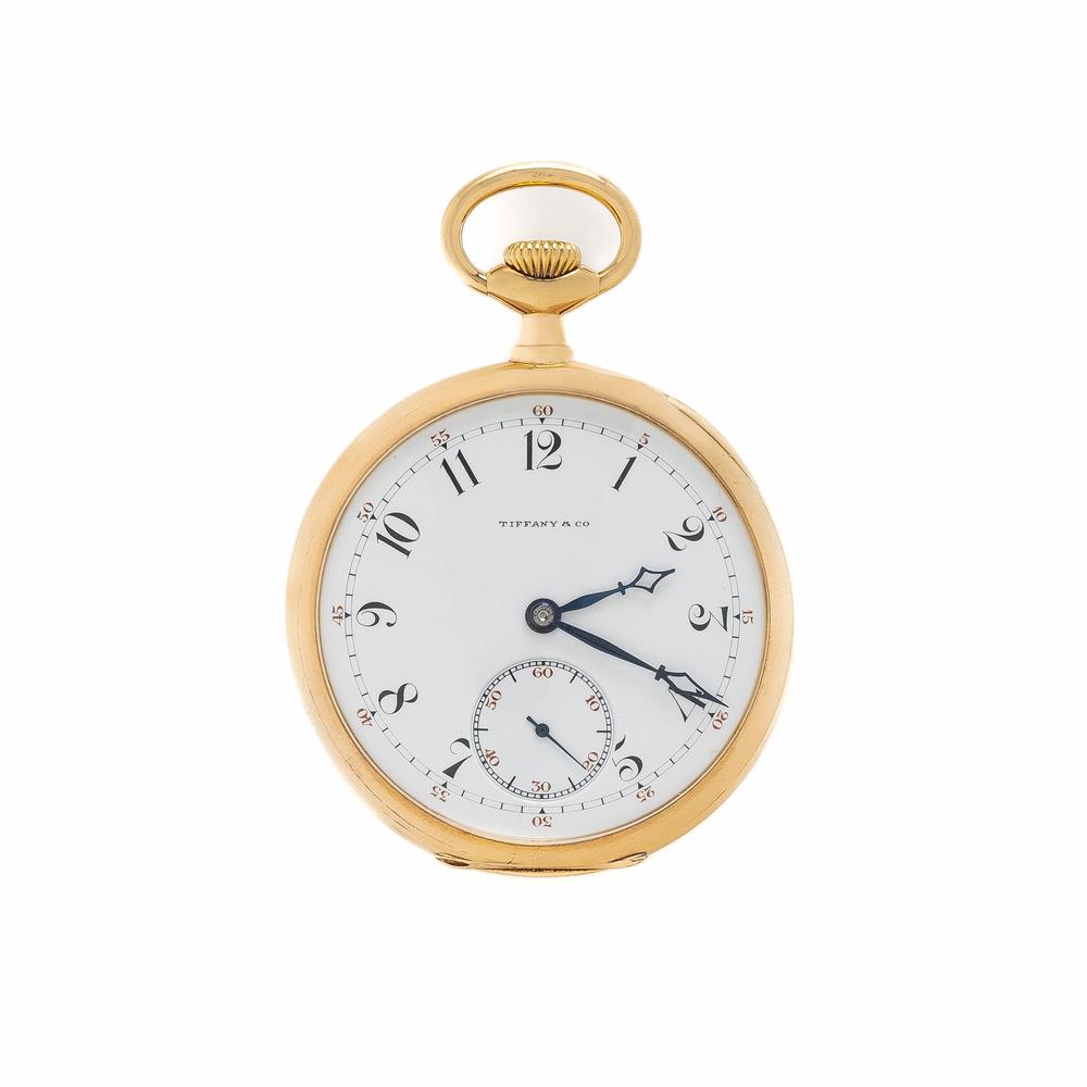 John Jacob Astor IV's Patek Philippe for Tiffany & Co., 18K Yellow Gold Pocket Watch