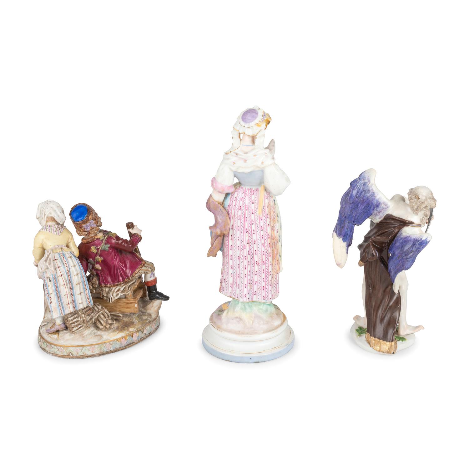 Six German Porcelain Figures