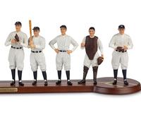 A 1927 New York Yankees Danbury Mint Figure Display
