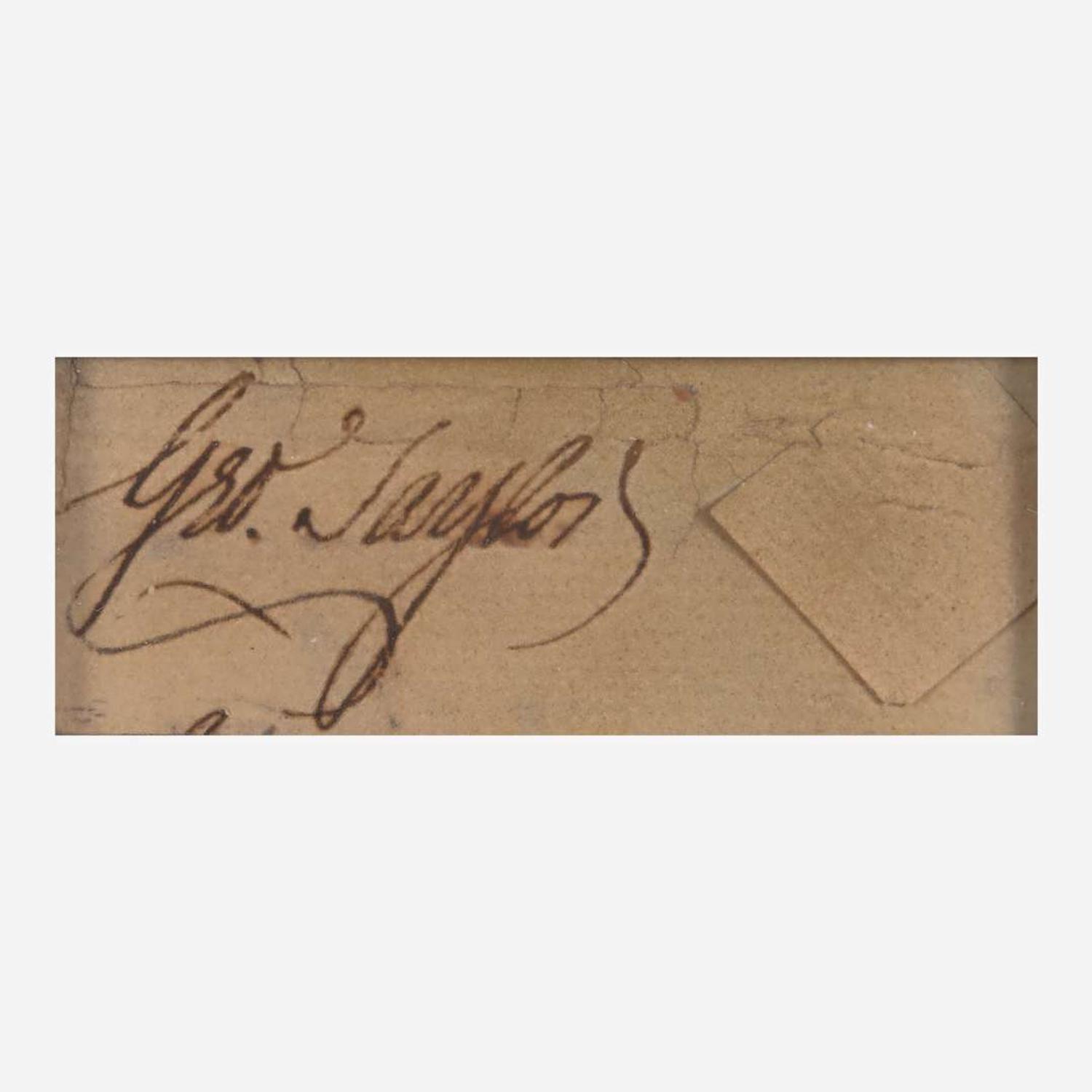 [Declaration of Independence] [Pennsylvania] Taylor, George Cut Signature