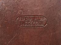 Vintage Western Saddle by Fred Mueller, Denver, Colorado