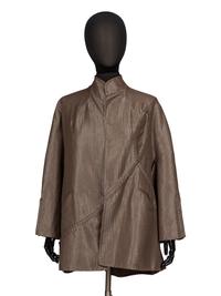 Ralph Rucci, Metallic Pewter Wool Jacket