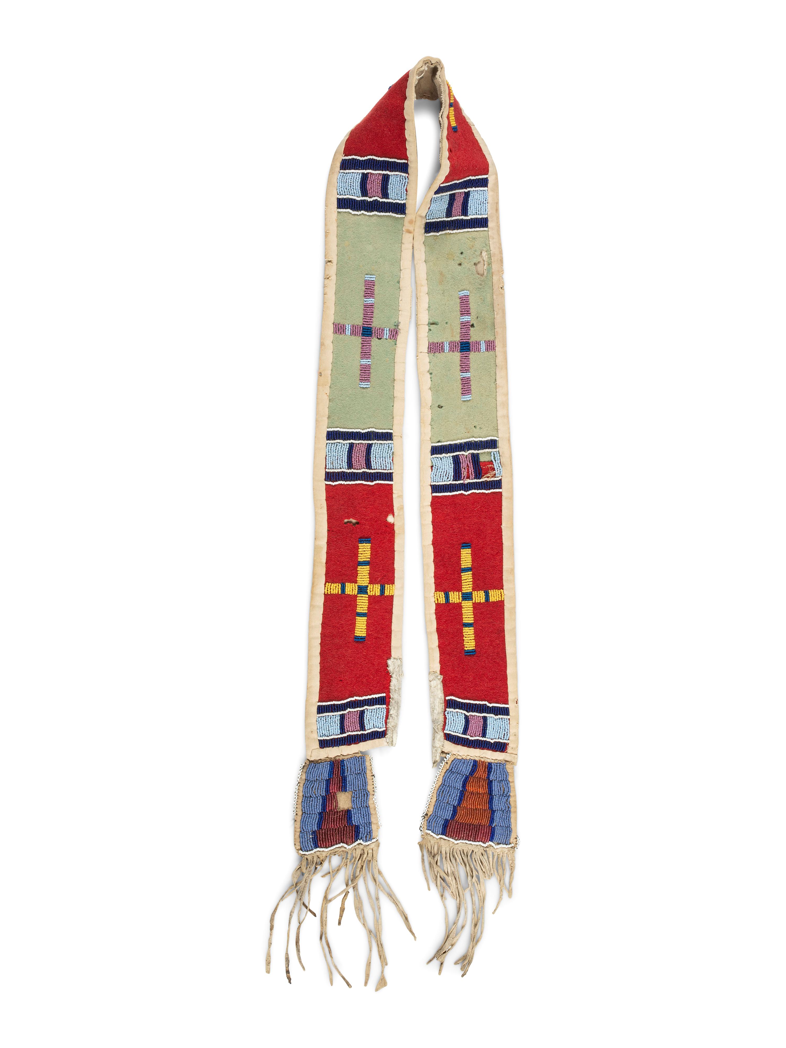Apsaalooke [Crow] Beaded Strap