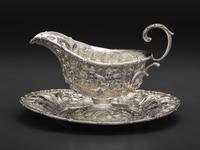 Four American Repousse Silver Articles