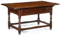 William and Mary walnut tavern table pennsylvania, circa 1750