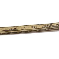 Alaskan Native Decorated Pump Drill