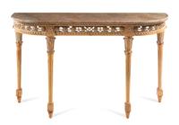A Louis XVI Style Console Table, Trouvailles — SECOND HALF 20TH CENTURY