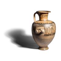 An Egyptian Terracotta Hydria