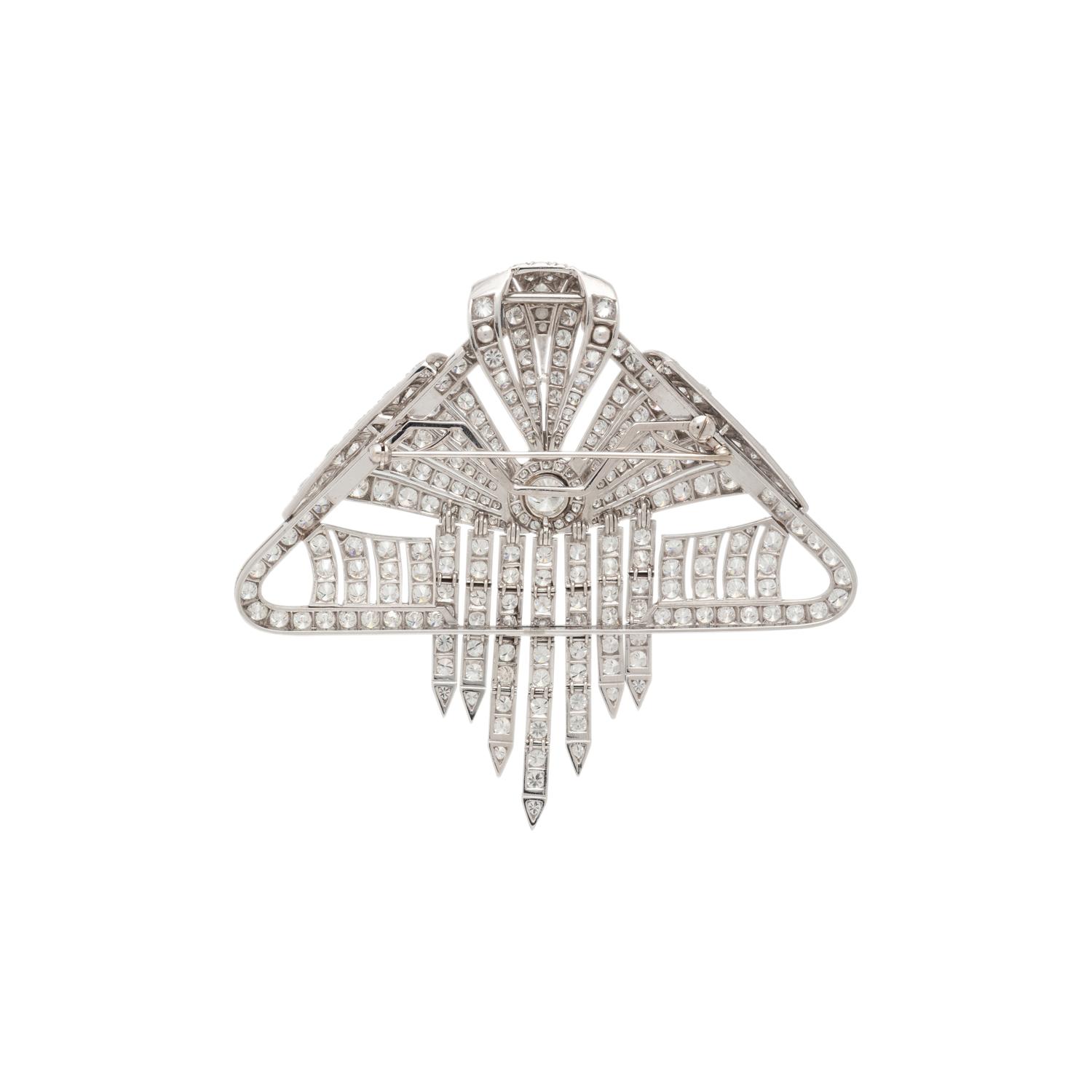 DIAMOND BROOCH PENDANT