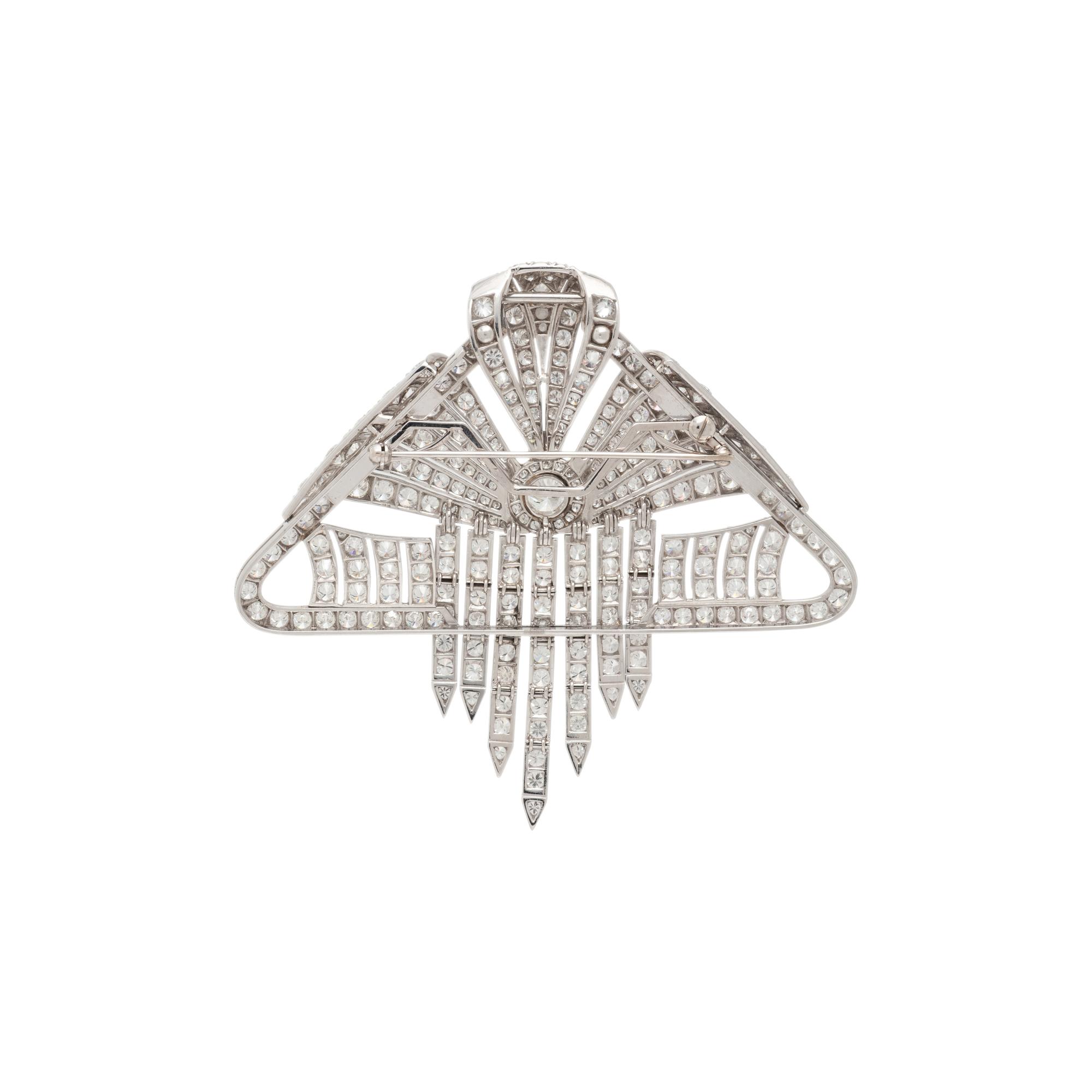 DIAMOND BROOCH PENDANT