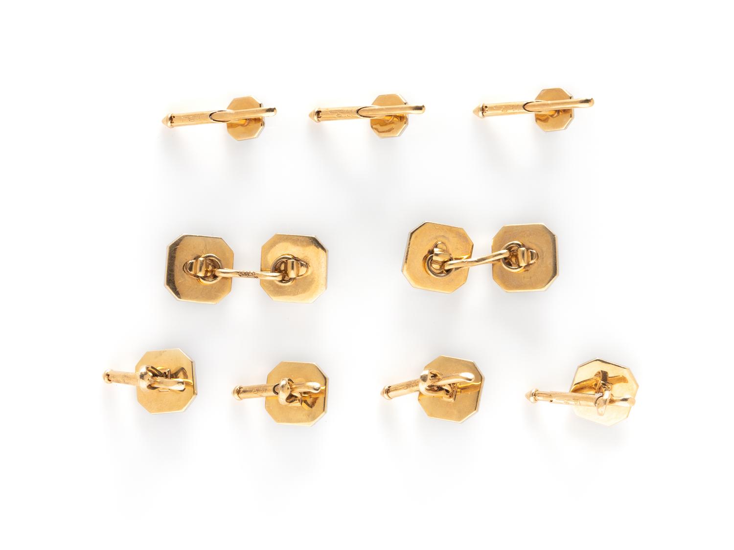 MOTHER-OF-PEARL DRESS SET