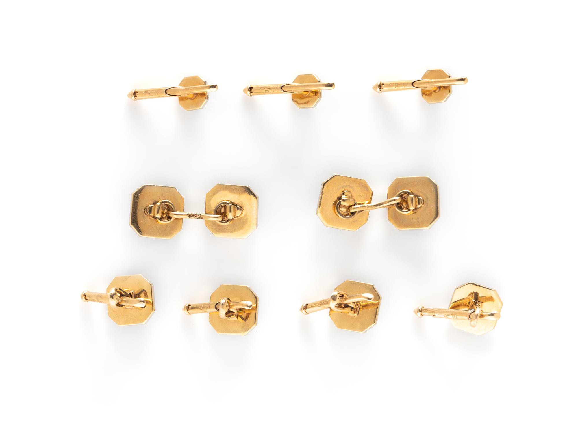 MOTHER-OF-PEARL DRESS SET
