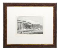 A Group of Ten Black and White Prints Sight size 6 x 8 1/2 inches — 19TH CENTURY
