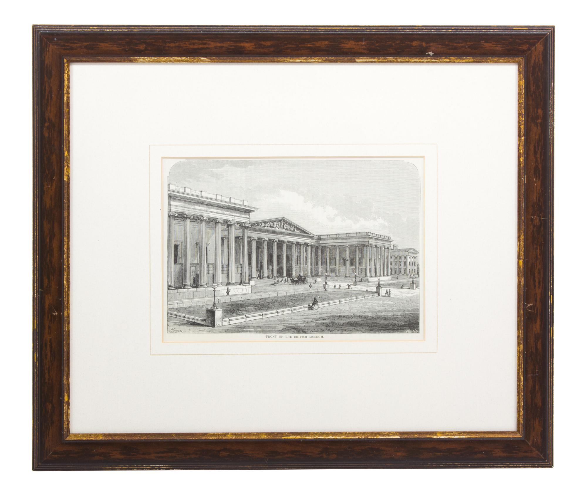 A Group of Ten Black and White Prints Sight size 6 x 8 1/2 inches — 19TH CENTURY