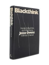 A Jesse Owens Signed Autograph Blackthink My Life as a Black Man and White Man Book (PSA Authentic),