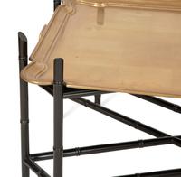 A Regency Style Brass Tray Table by Yale Burge