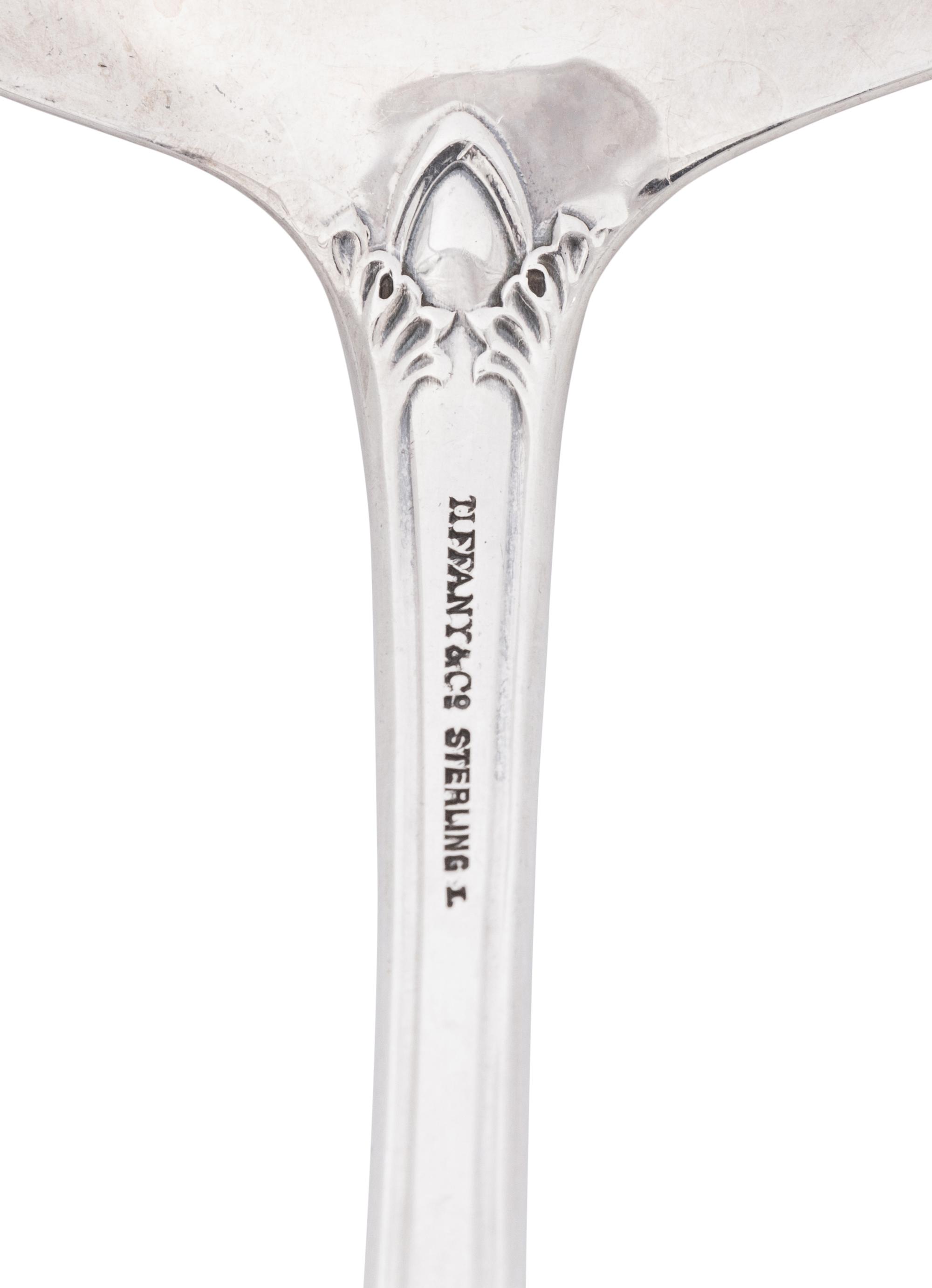 Three Tiffany and Co. Silver Flatware Articles