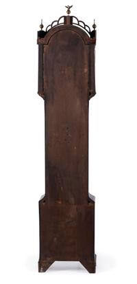 A George III Style Mahogany Tall Case Clock