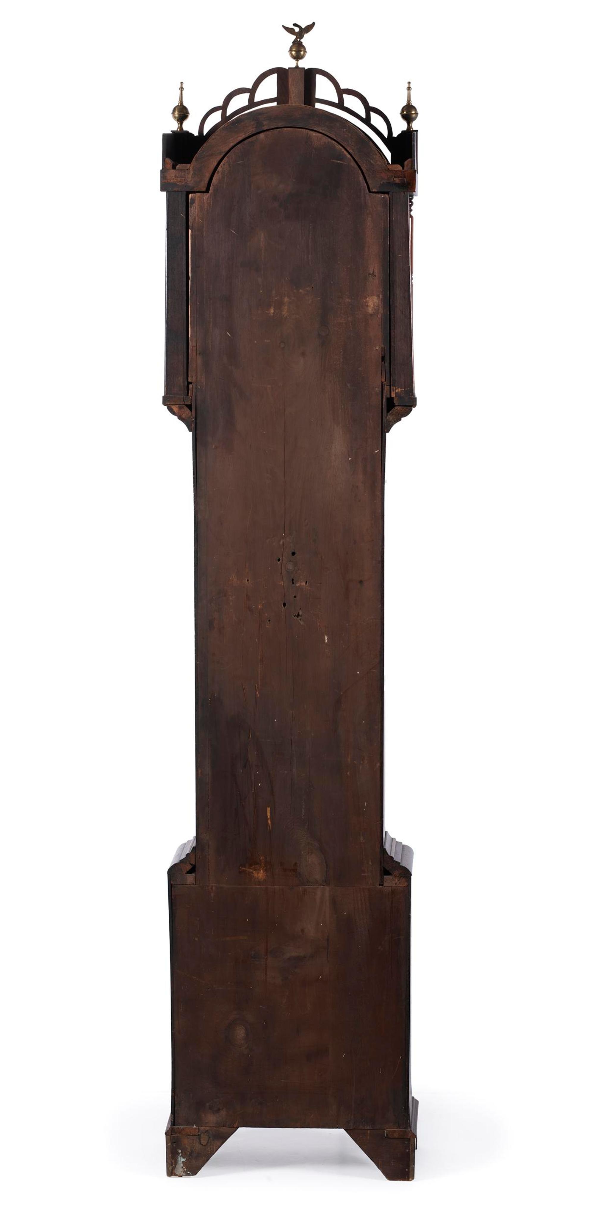 A George III Style Mahogany Tall Case Clock