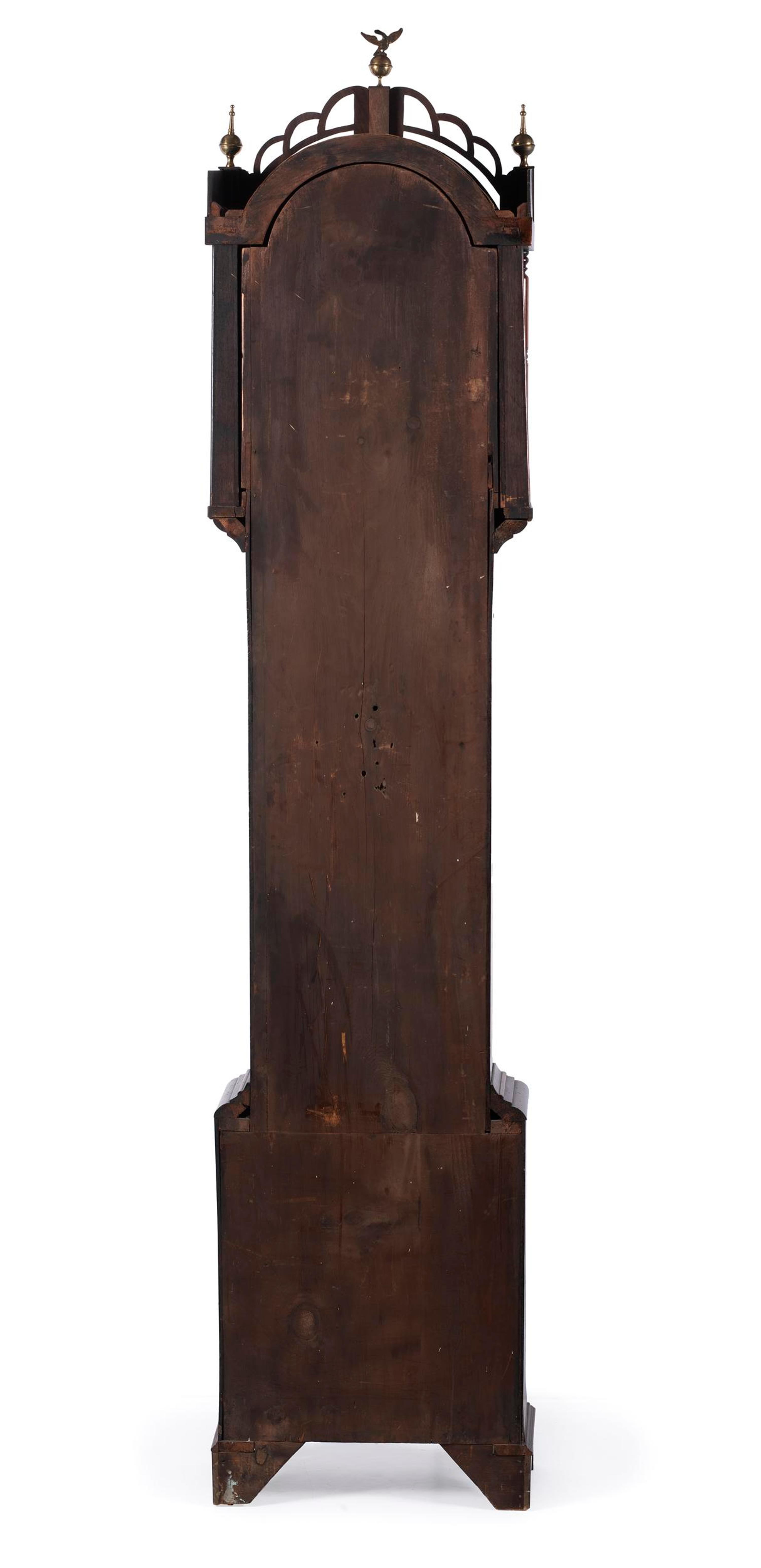 A George III Style Mahogany Tall Case Clock