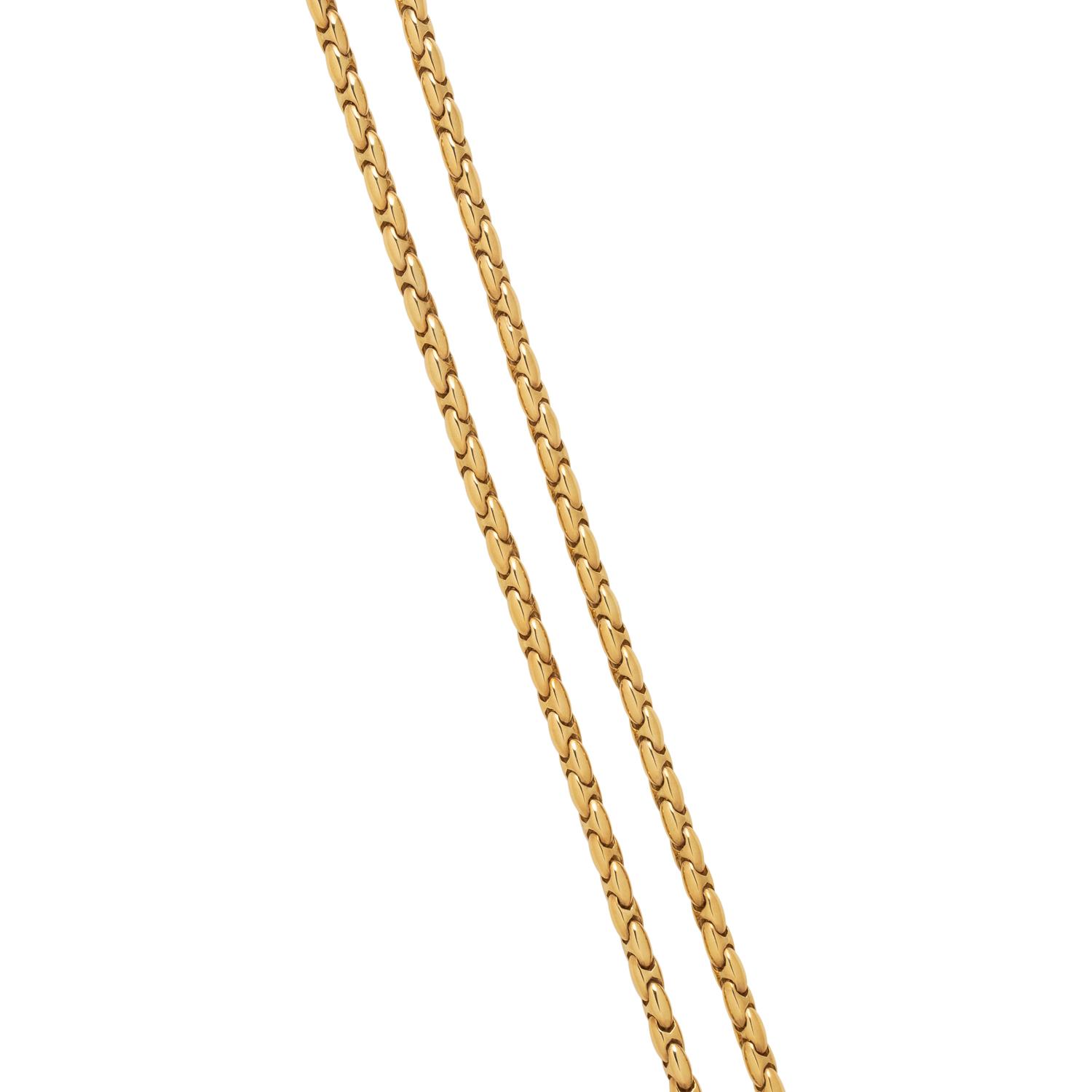 CHIMENTO, YELLOW GOLD NECKLACE