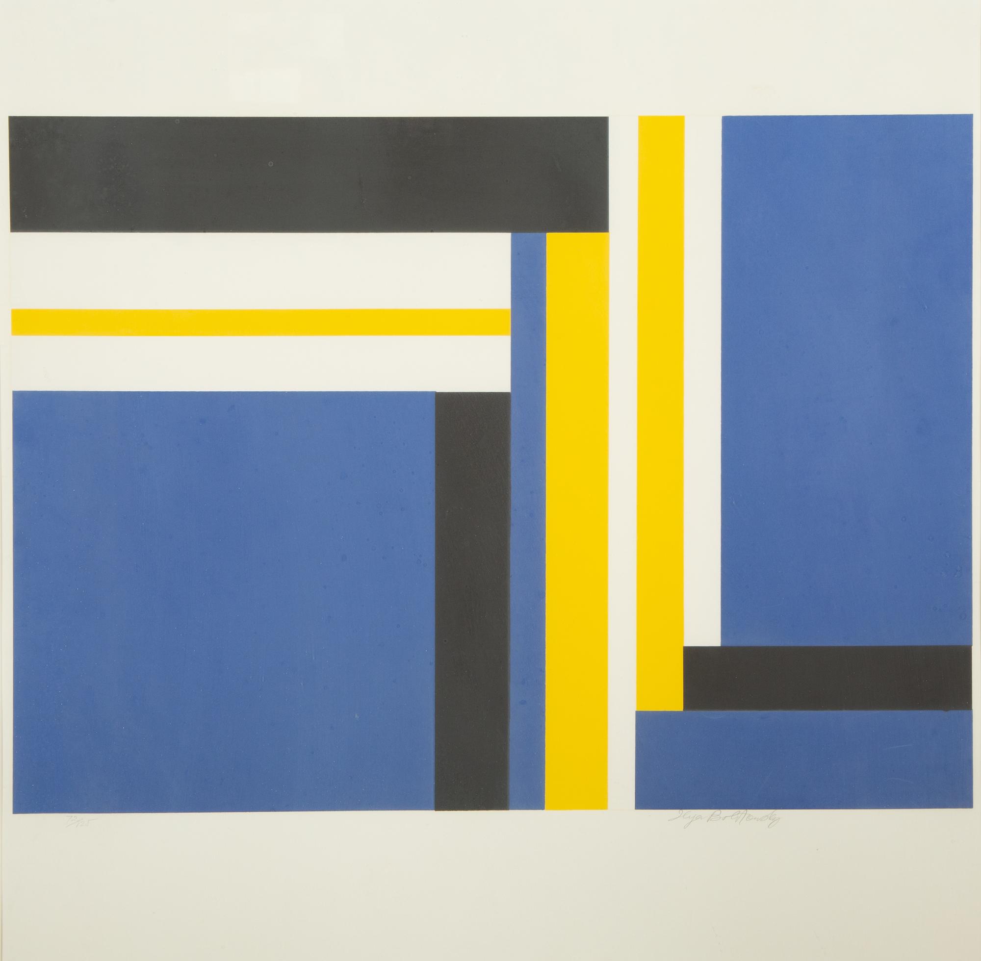 Series 4, Series 8, and Untitled , circa 1970 (three works)