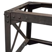 An American Industrial Table Base, Bethlehem Steel Co. 84" W x 29" D x 30.75" H — United States, 20th Century