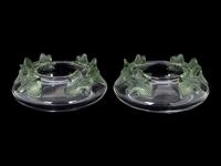 A Pair of Lalique Lierre Bowls