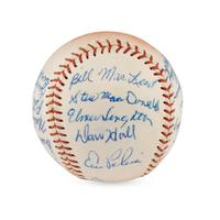 A 1962 Seattle Rainers Team Signed Autograph Baseball