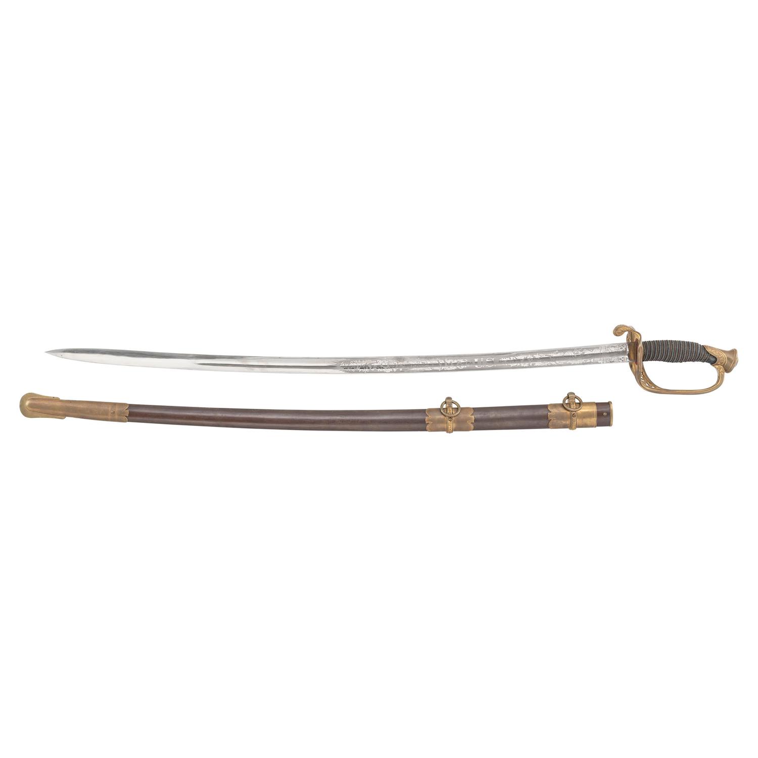 US Model 1850 Staff & Field Officers Sword by Horstmann