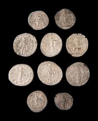 [ANCIENT] Ten Roman Silver Coins