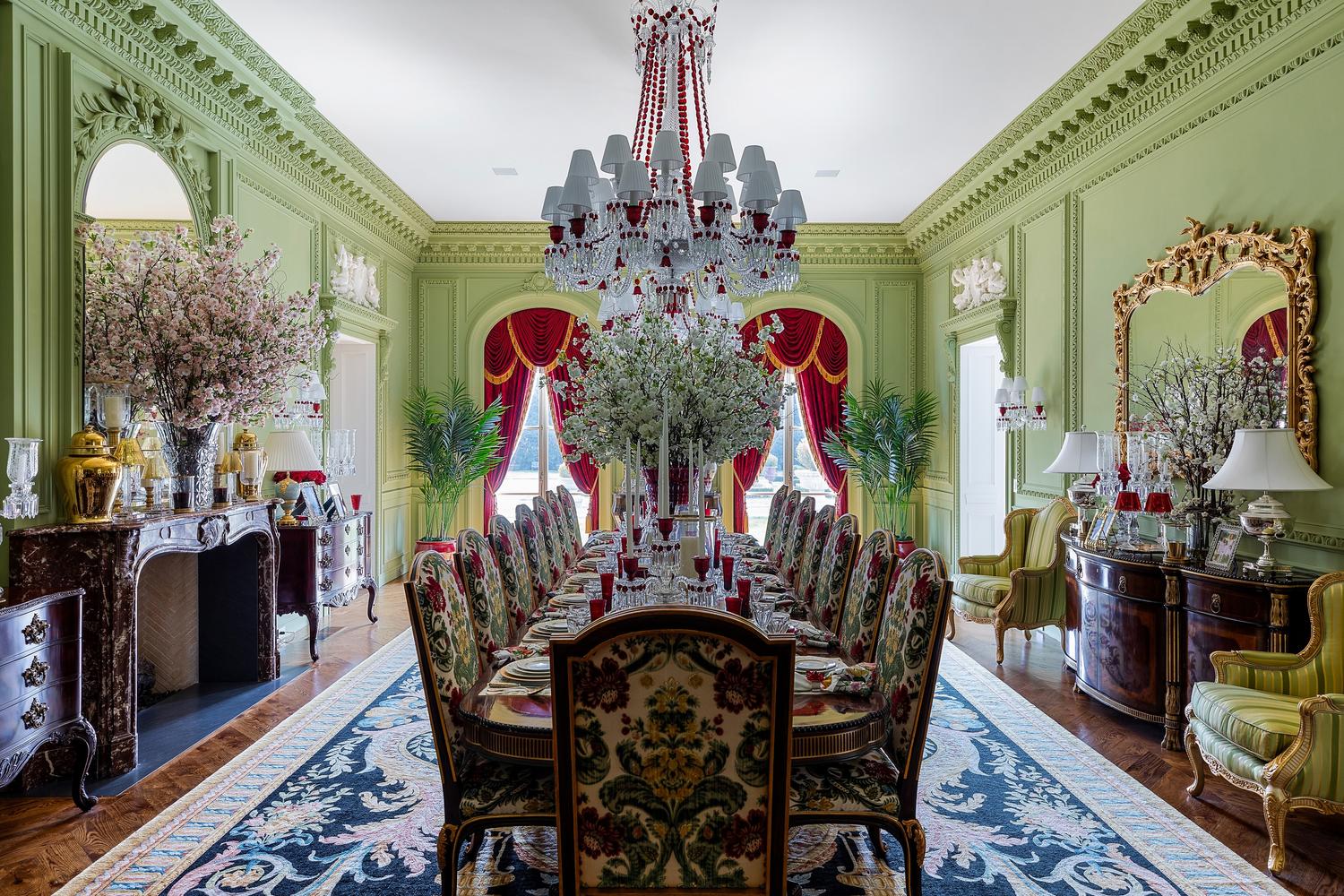 A Pair of Large Imari Porcelain Floor Vases