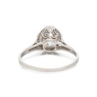 ART DECO, DIAMOND RING