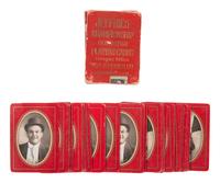 [AFRICAN AMERICANA] -- [SPORTS]. Jeffries Championship Souvenir Playing Cards . Los Angeles, CA: W.P. Jeffries Co., 1909.