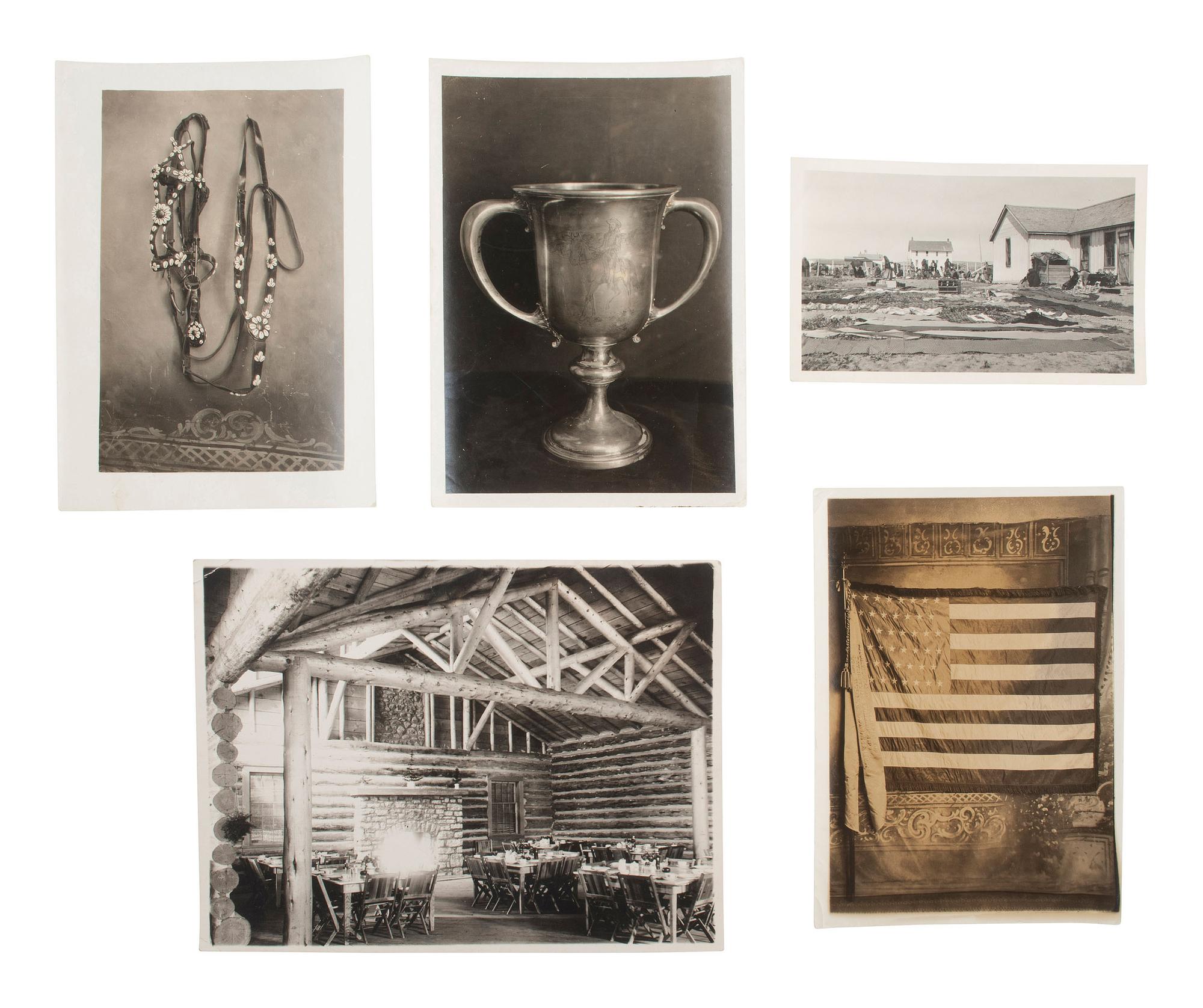[WILD WEST SHOWS]. Photographs, books, and other ephemera associated with "Buffalo Bill" Cody.