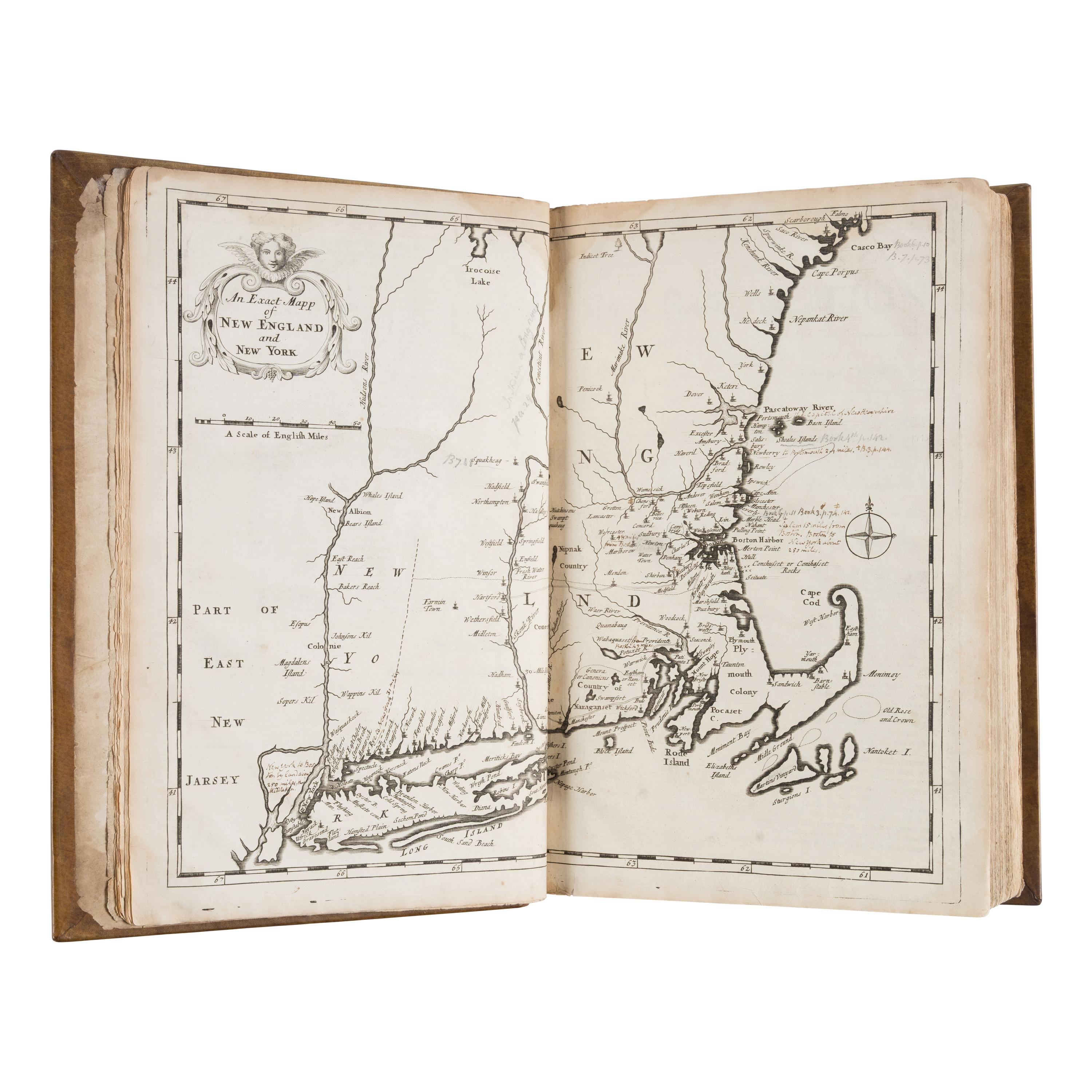 Mather, Cotton (1663-1728). Magnalia Christi Americana: or, the Ecclesiastical history of New-England... London: Printed for Thomas Parkhurst, 1702.
