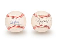 A Group of Boston Red Sox Roger Clemens and Pedro Martinez Signed Autograph Baseballs (Beckett Authentication Services BAS Certified)