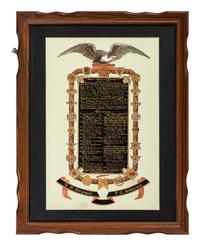[CIVIL WAR] 16th OH Battery Archive, incl. hand-drawn camp scene, escutcheon, war-date diary, CDVs.