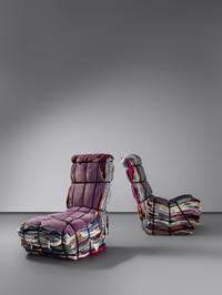 Pair of 'Rag' Chairs, c. 1991 Droog, Netherlands