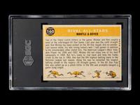 A 1960 Topps Rival All Stars Baseball Card No. 160 (SGC 5.5 EX+)