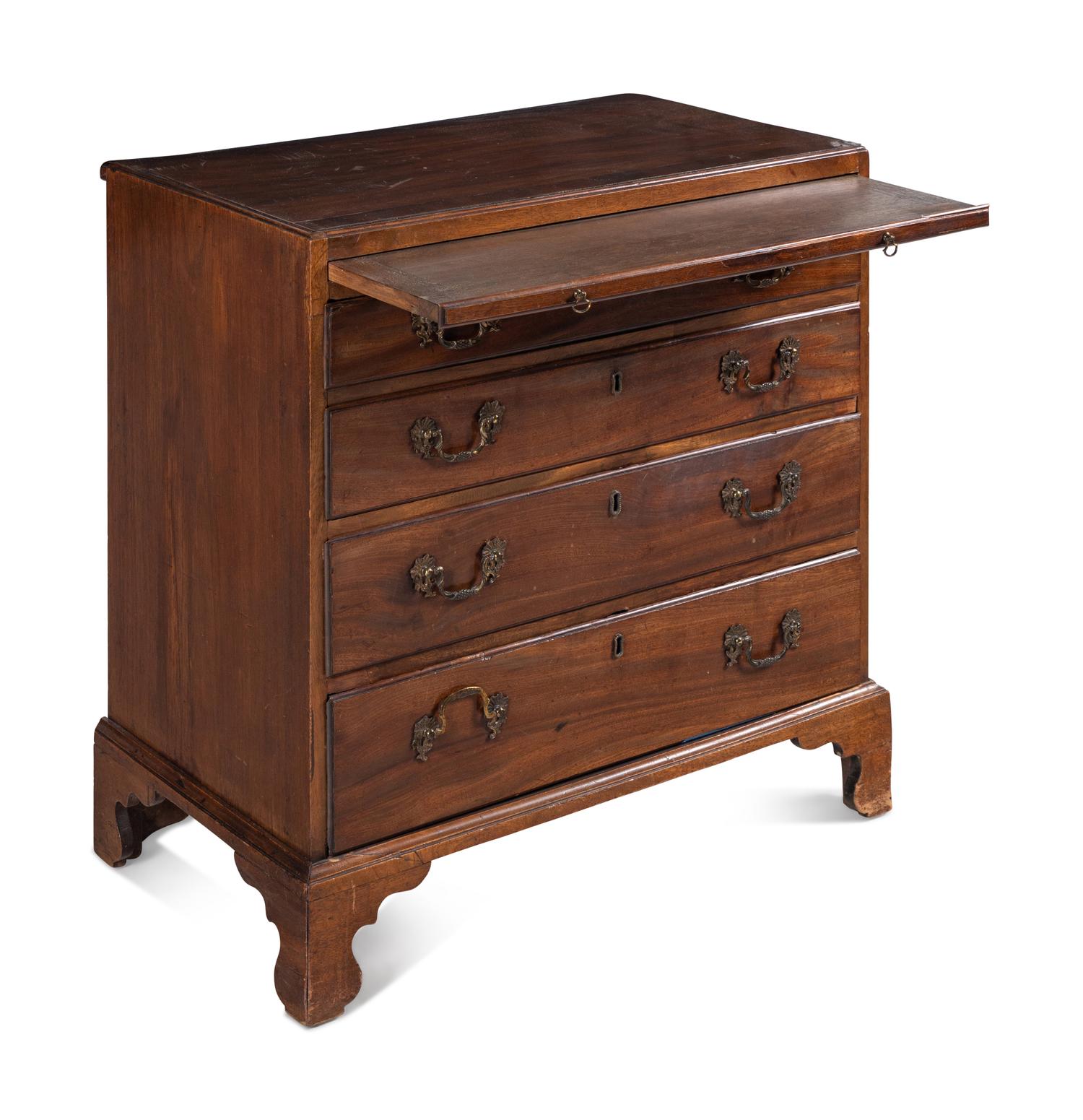 A George III Mahogany Small Chest of Drawers