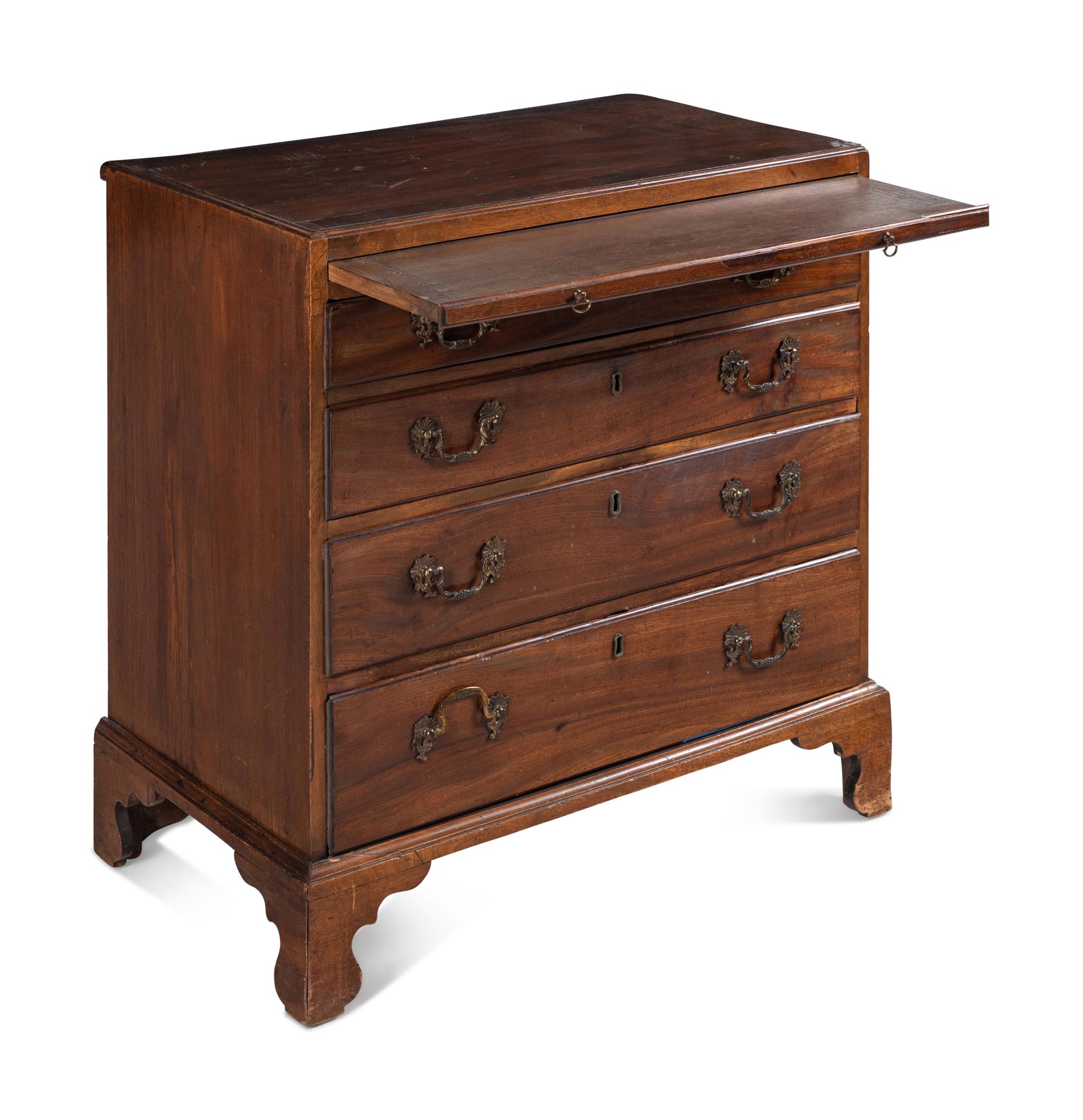 A George III Mahogany Small Chest of Drawers