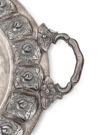 A Central or South American Silver Serving Tray