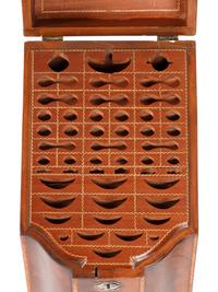 A Pair of George III Tulipwood Inlaid Mahogany Knife Boxes